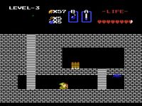 une photo d'Ã©cran de The Legend of Zelda sur Nintendo Nes